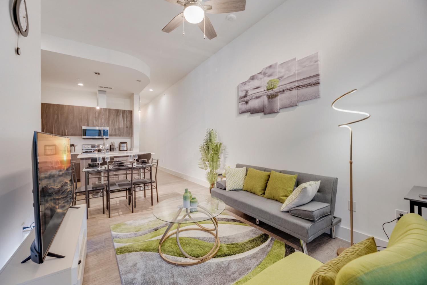 Snazzy Loft Style 2Br I Gym I Parking I Workspace Dallas Eksteriør bilde
