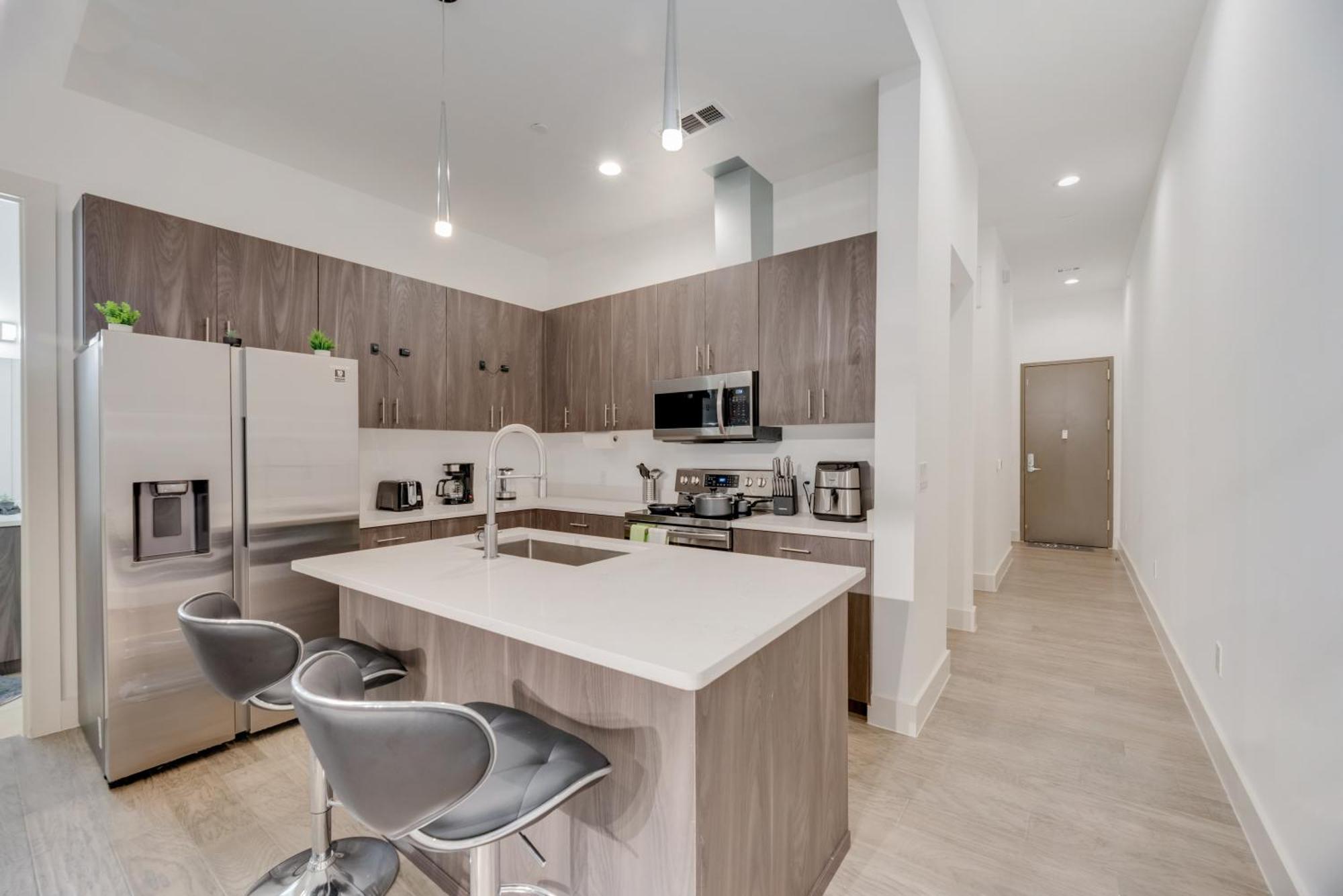 Snazzy Loft Style 2Br I Gym I Parking I Workspace Dallas Eksteriør bilde